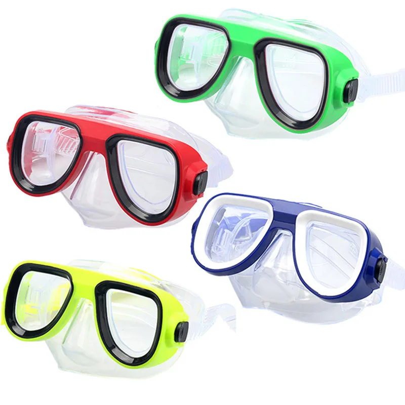 Новинка, детский Дайвинг, подводное плавание, полное сухое подводное плавание, маска, стеклянные линзы, ПВХ, очки для плавания, очки для детей