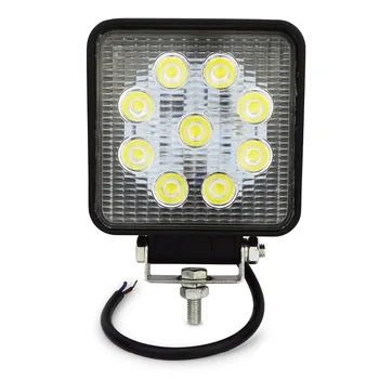 

Safego 4inch 27w led work light 12v 24v flood spot led work lamp for Tractor Boat Off-Road 4WD 4x4 led light work driving light