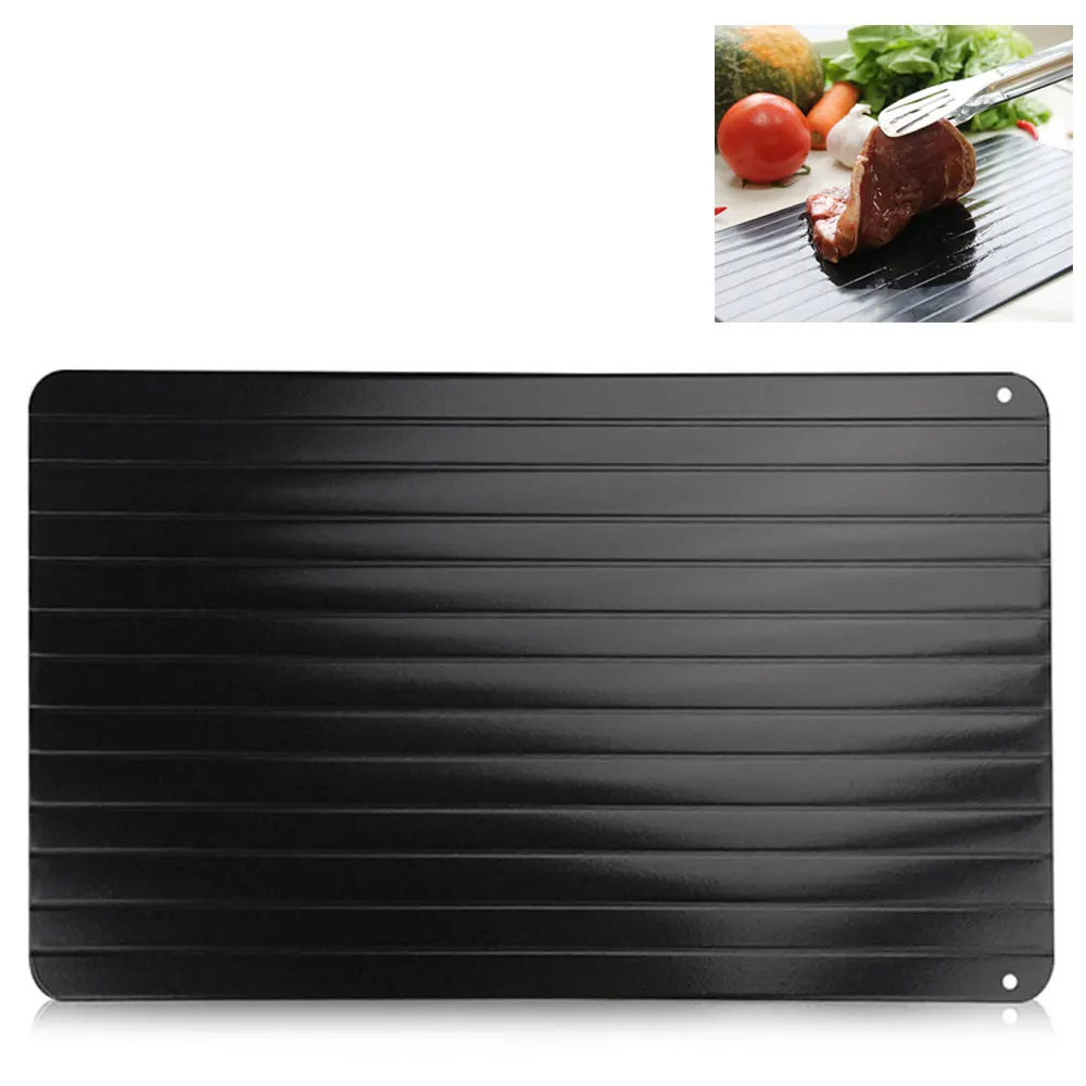 2018 New Fast Defrosting Meat Tray chopping board Rapid Safety Thawing Tray For Frozen Food Meat Kitchen knives and accessories