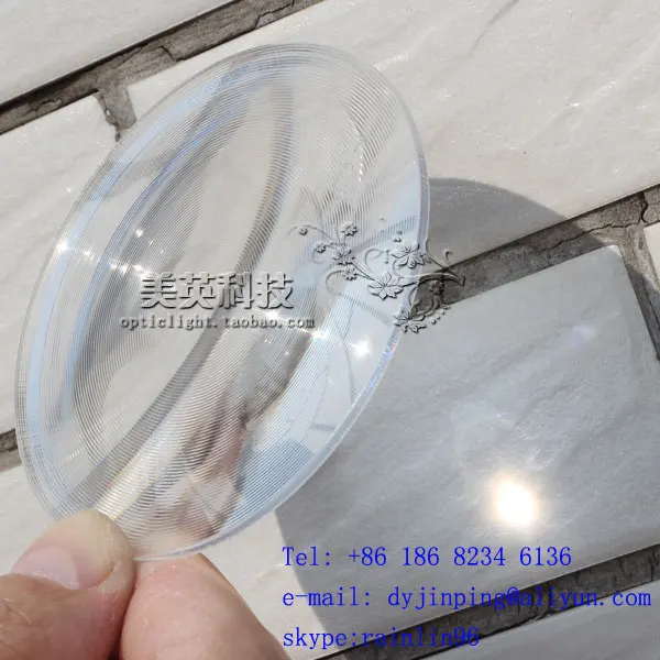 

diameter 52F35mm fresnel lens, PMMA material,optical fresnel lens,high light transmittance,small size lens
