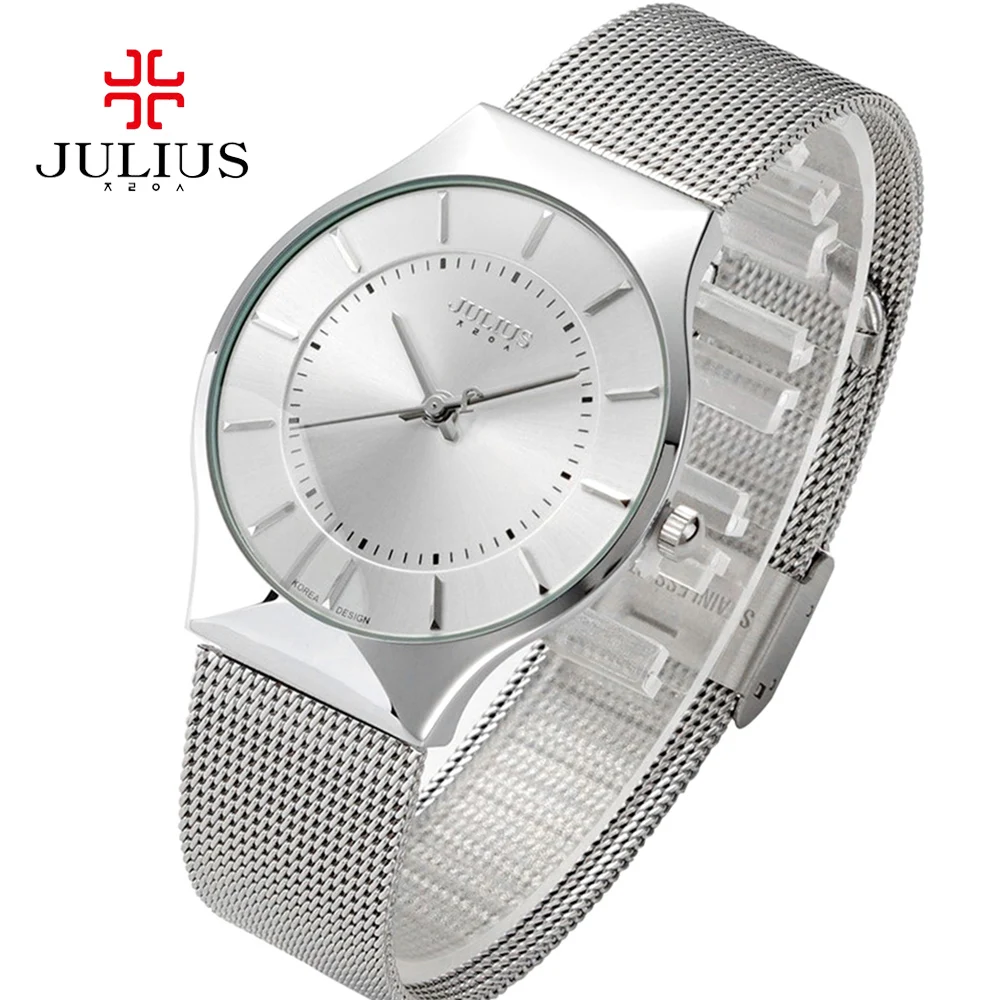 Meilleur Julius Femmes Montres Top Célèbre Marque De Luxe Montre À Quartz Occasionnel Femelle Dames Montre Ultra Mince Montres Relogio Feminino