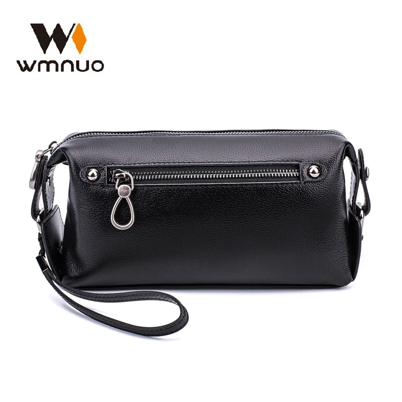 Кошелек Wmnuo мужской из натуральной кожи на молнии|bag high quality|men small bagsmall bag |