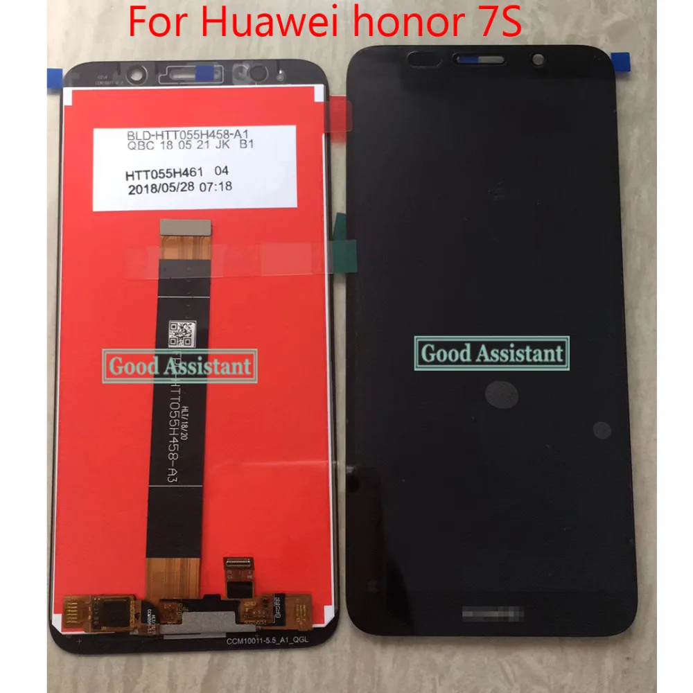 Высококачественный 5 45 дюймовый черный/белый для Huawei honor 7S 2018 ЖК дисплей +
