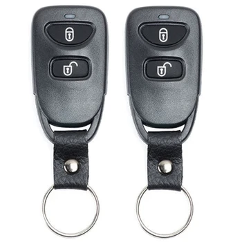 

KEYECU 2 Pcs/lot Remote Car Key Keyless Entry Fob Transmitter 2+1 Button for Kia Soul 2010-2013 95430-2K100