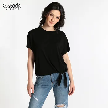 

SOLADA Top openwork cotton