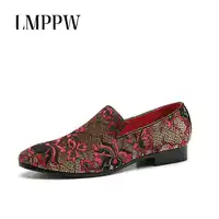Luxury Design Men Loafers รองเท้าสบายๆรองเท้าสบายๆนุ่มสบายรองเท้าแฟลตรองเท้าผู้ชายขนาดใหญ่รองเท้าแตะ Zapato Hombre