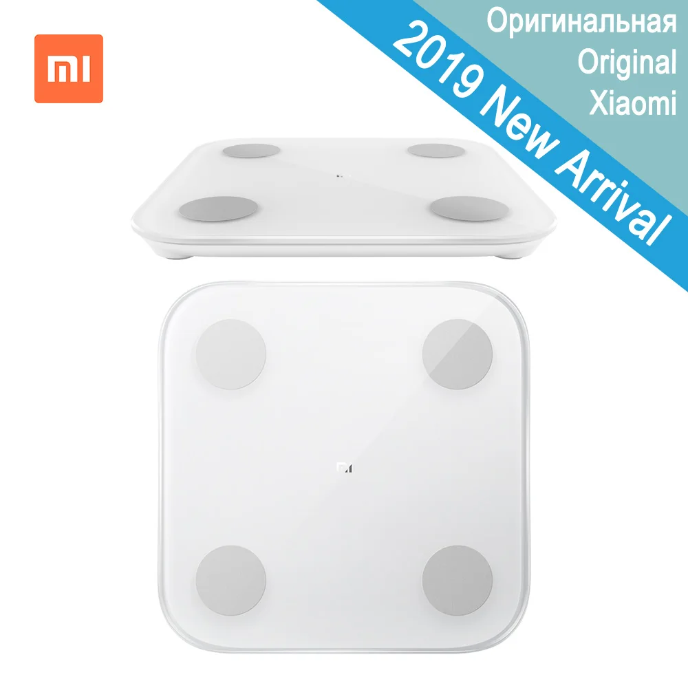 Новинка 2019 умные весы Xiaomi 2 для измерения жировой массы тела с Bluetooth 5 0 определения
