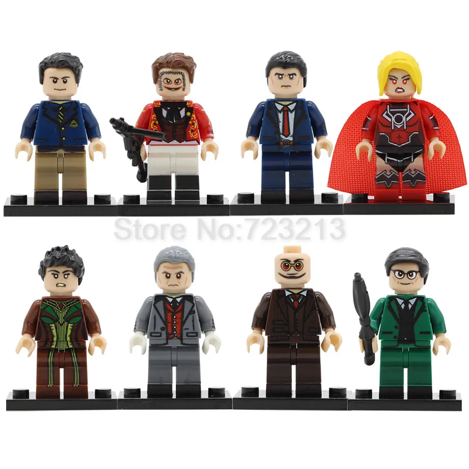 

Single Sale Gotham TV Figure Alfred Bruce Wayne Fish Mooney Jerome Black Lantern Girl Riddler Building Blocks Models Bricks Toys