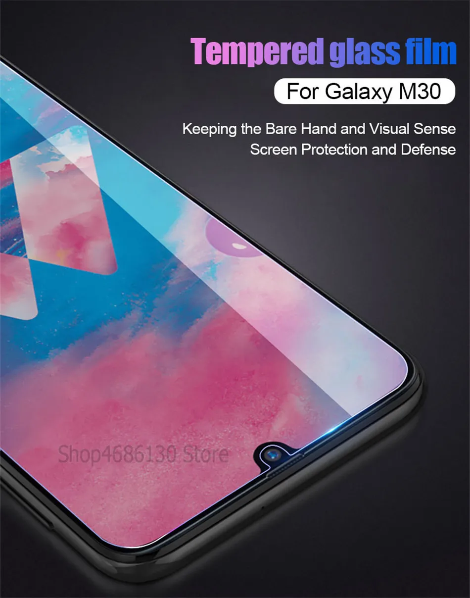 3 шт. закаленное Стекло для samsung Galaxy A50 A30 Экран протектор Стекло для samsung Galaxy M20 M30 A20 A20E A40 A80 A70 A60 Стекло