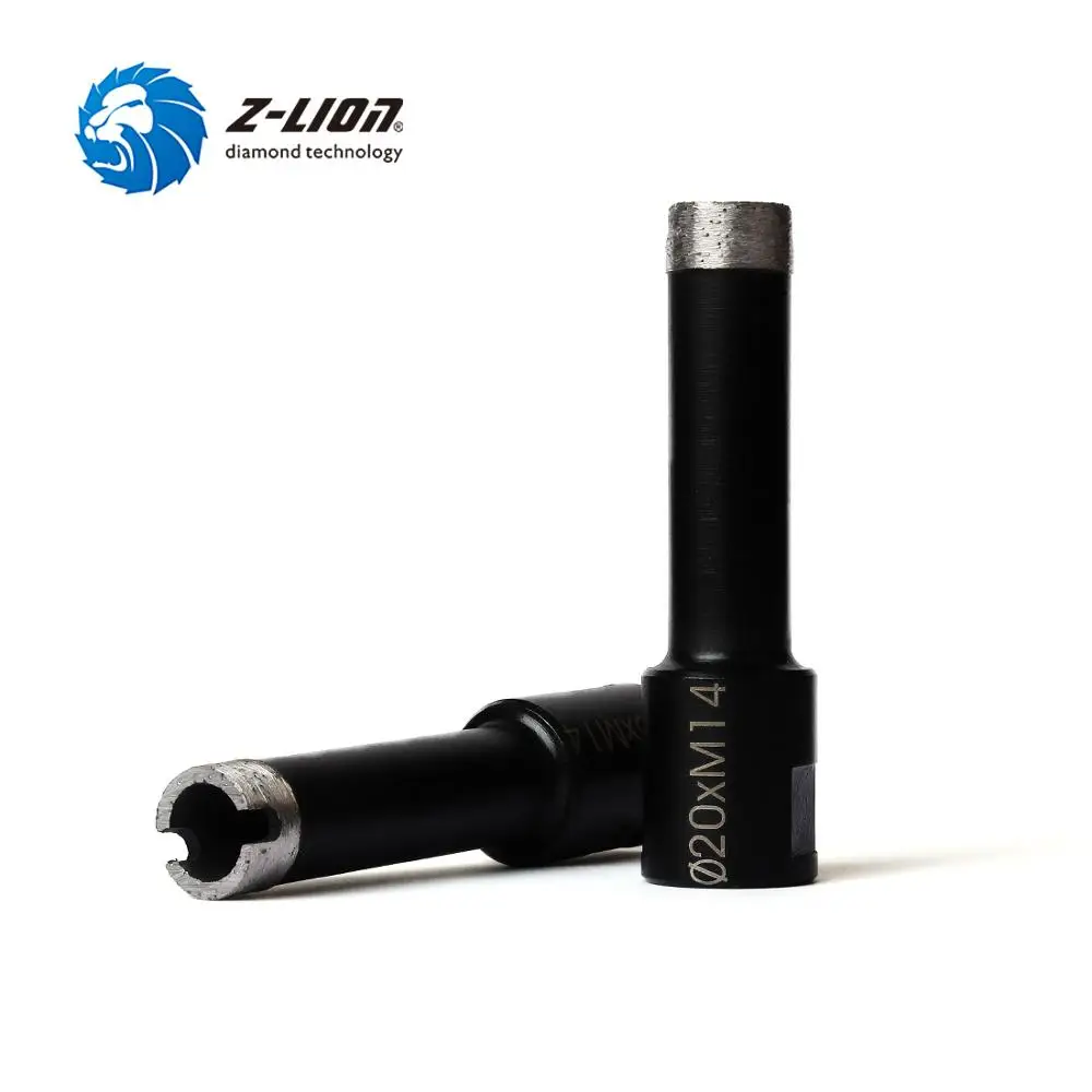

Z-LION 1pc Diamond Core Bit M14 20mm Diameter Hole Saw Diamond Abrasive Power Tool For Stone Granite Marble Wet Use Drilling Bit