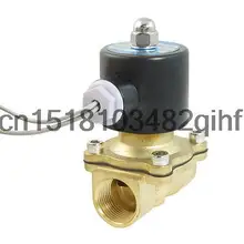 DC 24 В 2 Порт 2 Way 3/" PT Внутренняя Резьба Пневматический Электрический Электромагнитный Клапан