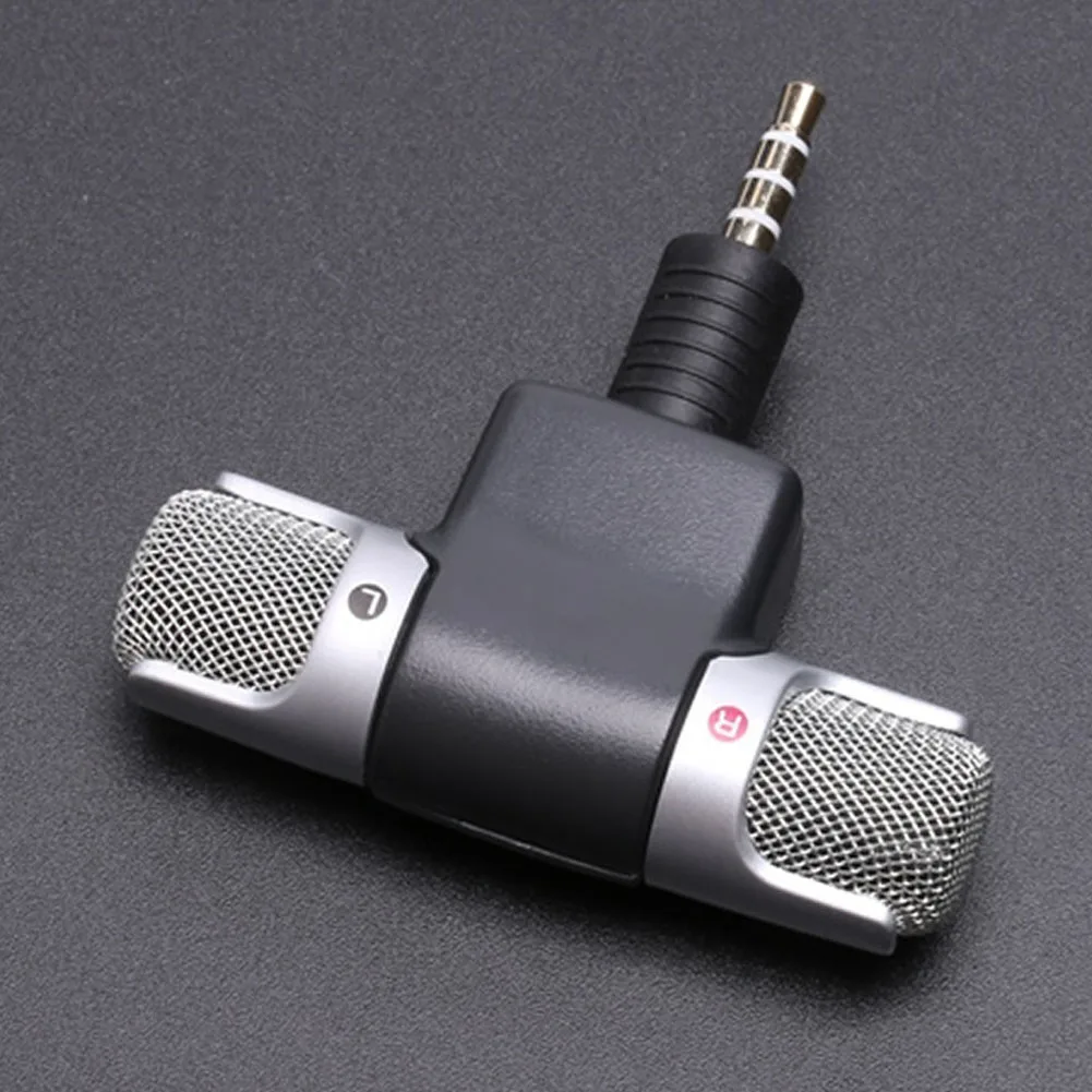 Jack Microphone Stereo Mic For Recording Mobile Phone Mini 3.5mm Studio Interview smartphone | Электроника
