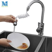 1 шт., гибкий кухонный кран, распылитель, вращающийся на 360 градусов, кран с насадкой, адаптер для растяжения воды, кухонный носик, кран, аксессуары
