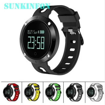 

DM58 Smart Watch Waterproof Smart Wristband Heart Rate Monitor Blood Pressure Smart Bracelet Fitness Tracker for iPhone X 8 Plus