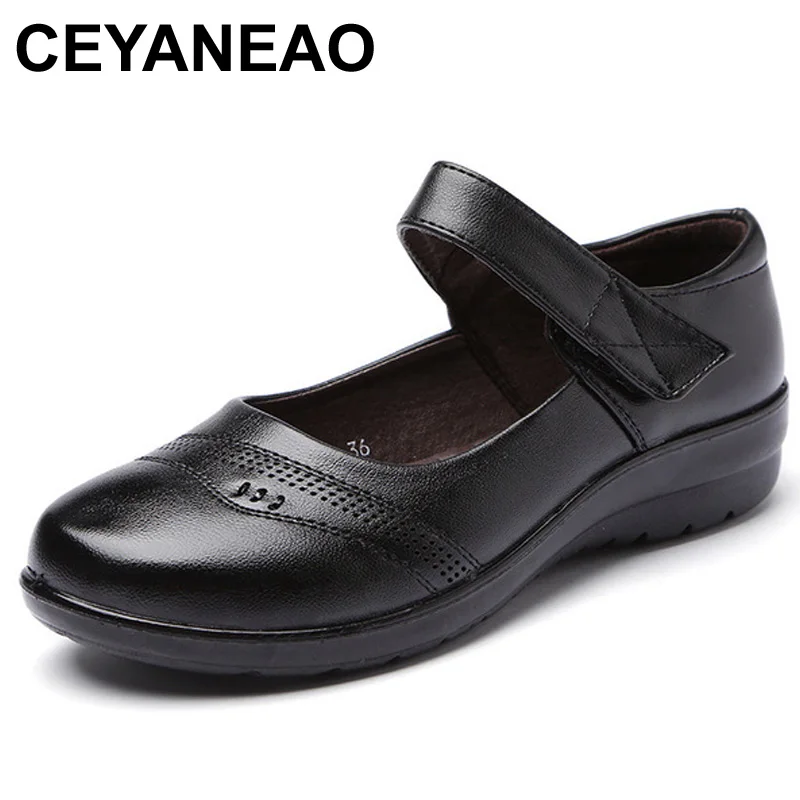 black non slip mary jane shoes