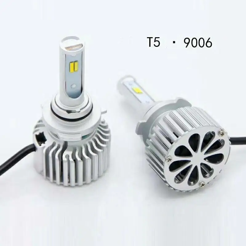 

9006 tricolor car headlight fog lamp LED headlight auto bulb 1860 lamp beads tricolor white / yellow / white + yellow 9-32V 36W