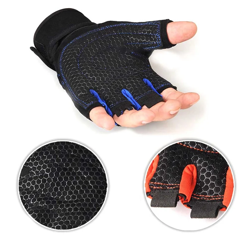 M-XL спортивные перчатки для спортзала упражнения Вес подъема перчатки для бодибилдинга Training Спортивные Перчатки для фитнеса