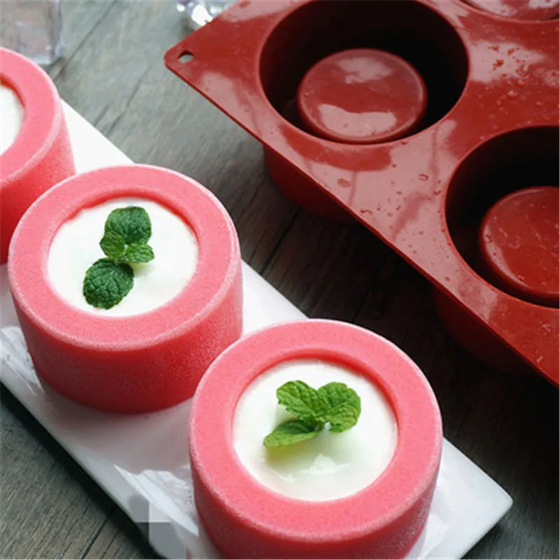 3D Желейный пудинг Формы для кексов силиконовая форма для торта мусс для мороженого шоколадные кондитерские изделия художественная сковорода десерт жаропрочная форма для мыла выпечки