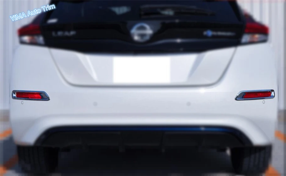 Lapetus для Nissan Leaf 2018 ABS автостайлинг хромированная фоторамка Обложка отделка 2