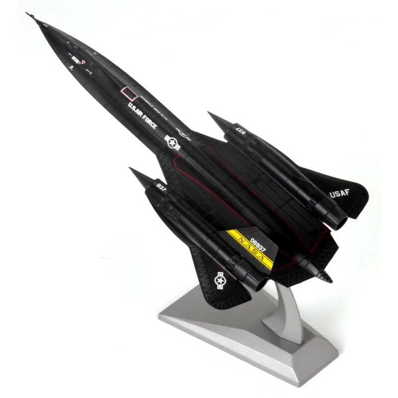 22,5*11,5*14 см Blackbird SR-71A разведочный самолет сплав модель самолета Моделирование готовые украшения RC модель SR71 1:144