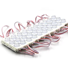 20 шт. 3535 Высокая мощность SMD светодиодный модуль светильник рекламный знак лампа супер яркий 1,5 Вт белый водонепроницаемый ленточный светильник светодиодный задний светильник DC