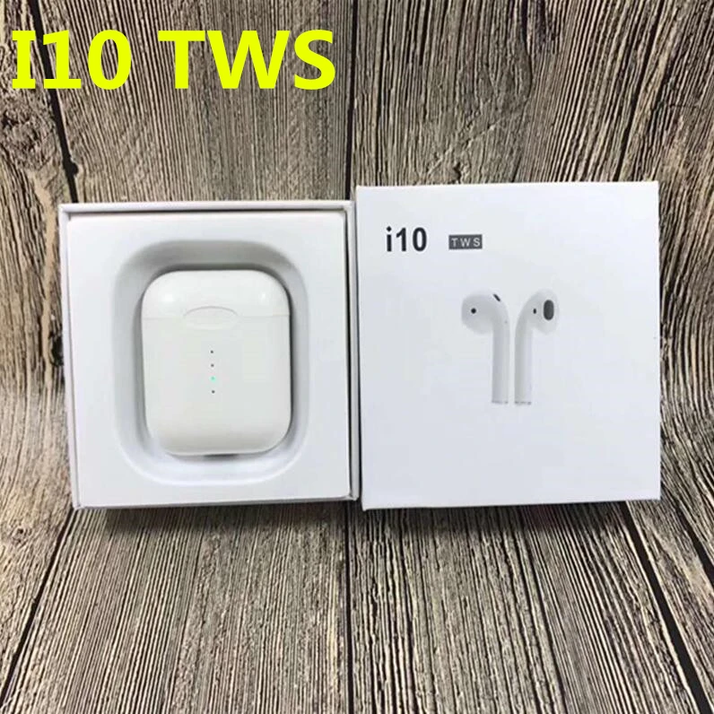 AZN i8s/i8x/i9/i9s/i10 TWS зарядная коробка беспроводные bluetooth наушники с микрофоном для iPhone
