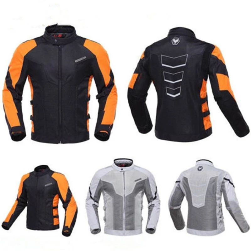High quality 2018 New men's motorcycle mesh jacket breathable outdoor
