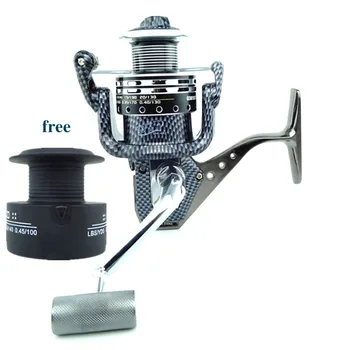 

2018 Fishing Reel Double Spool Spinning Reel Stainless Steel Bearing 14BB Rocky Fishing Reel Spinning Wheel Pesca