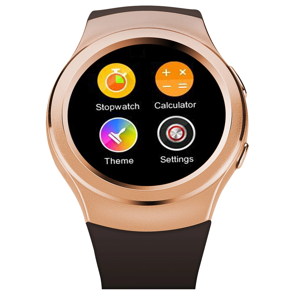 2016 Bluetooth Смарт часы G3 MTK2502 Smartwatch Телефон С Сенсорным Экраном с модой внешний вид