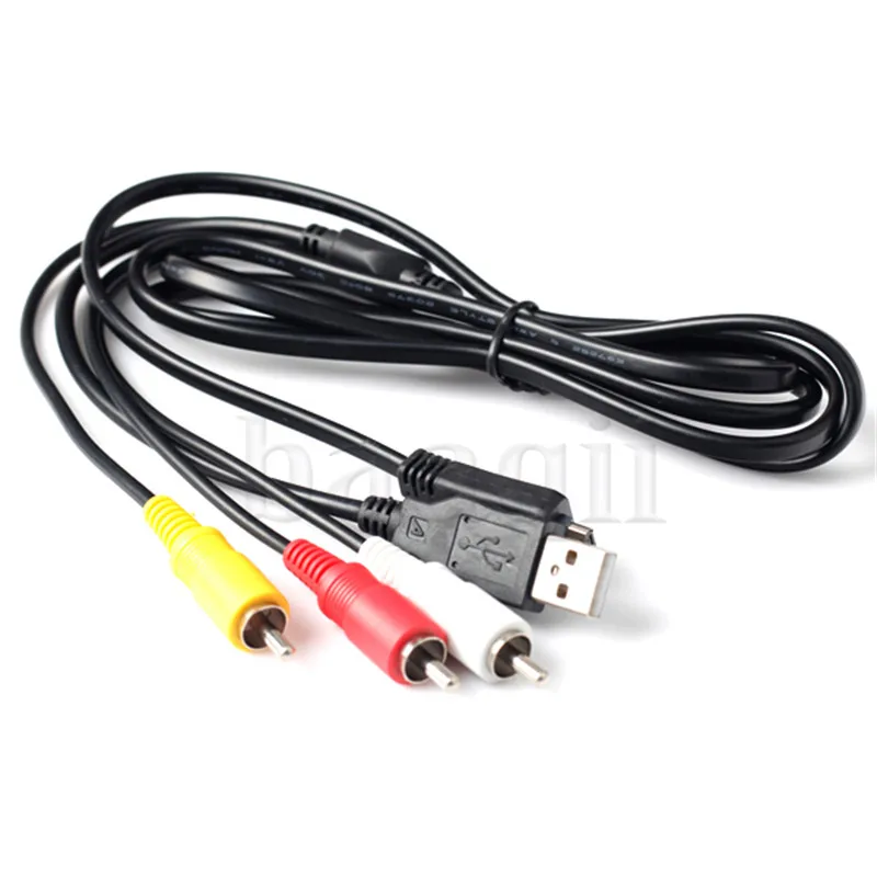 

MLLSE USB AV Cable Replacement fit for Sony VMC-MD3 Cybershot DSC-W350 DSC-T99 DSC-H70 DSC-TX10 TX5 CB192