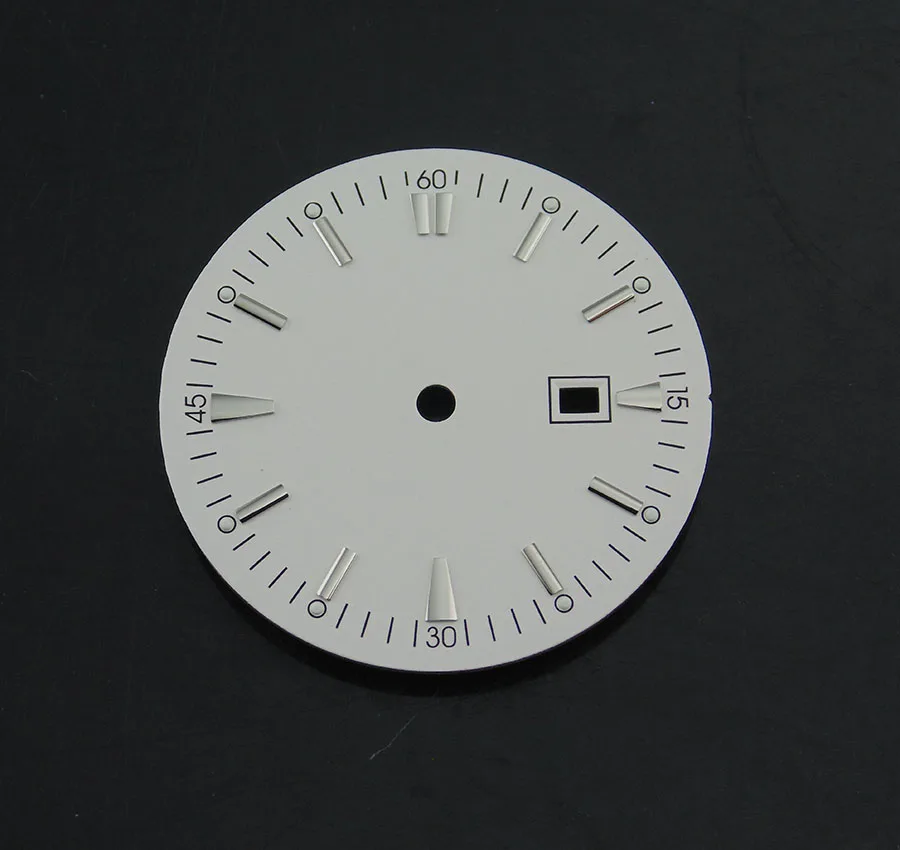 Циферблат Bliger для часов Miyota 8205/8215/821A Mingzhu 2813/3804 eta 2836/2824 черный круглый циферблат 1