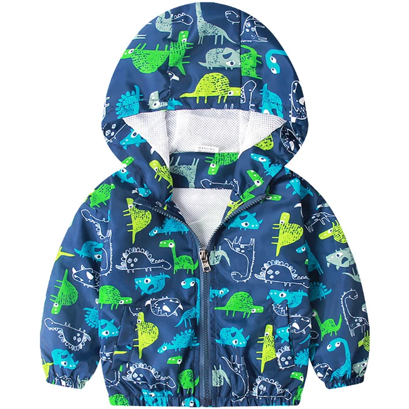 Children's Clothing Jacket Spring and Autumn New Boys and Girls Graffiti Jacket Baby Windproof Clothes