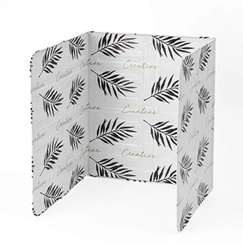

Foldable Kitchen Stove Aluminum Foil Plate Protect Oil Splash Cooking Baffle Shield Cover For Home