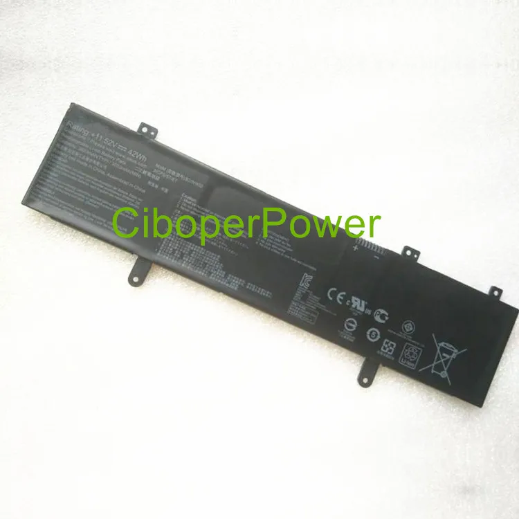 Оригинальное качество ноутбука батареи для B31N1635 11,52 V 17 X705UN X705NA