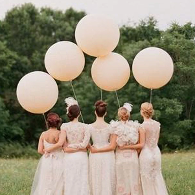 5 шт. 18 дюймов большие шары латексные Макарон пастельные шары для свадьбы и дня рождения пол раскрыть балоны стены арки мяч