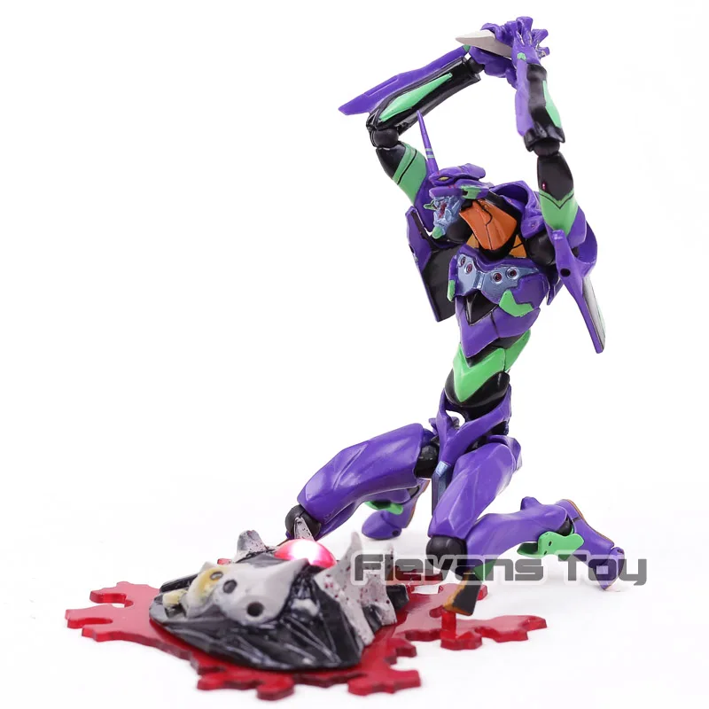 

Revoltech EVA Evangelion Evolution EV-001 Test Type-01 PVC Action Figure Collectible Model Toy with LED Light