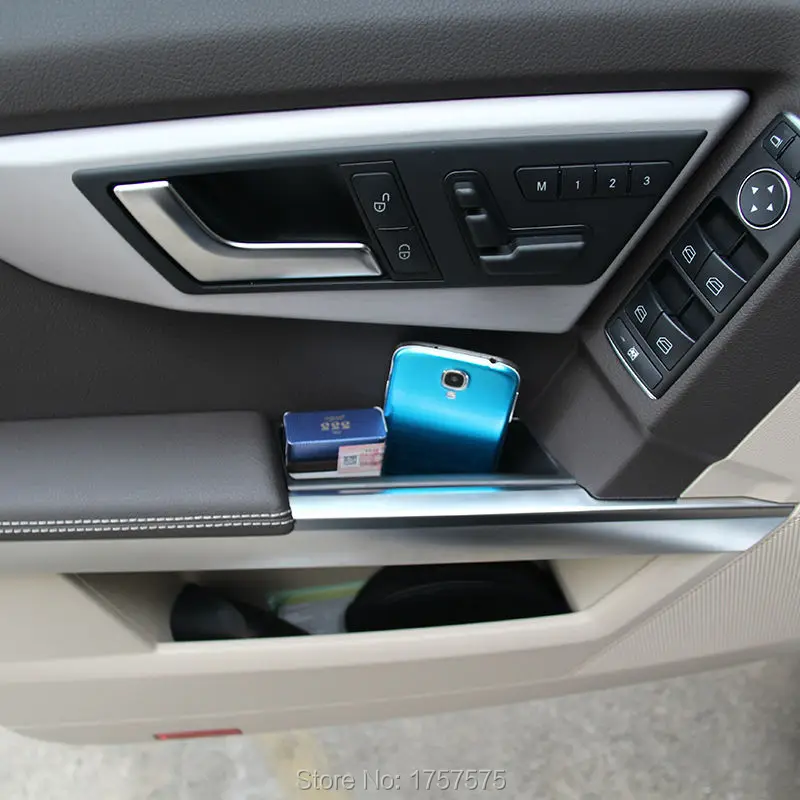 door handle storage box for Mercedes Benz GLK260 300 car styling  (7)