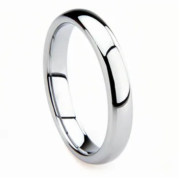 

Vintage Engagement Rings 3mm White Tungsten Carbide Unusual Engagement Wedding Mens Wedding Bands Jewellery