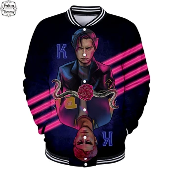 

Riverdale American TV Show 3D Baseball Jacket 2018 Autumn Women/Men Warm Jacket Coats Casual Top Jacket Fashion Clothes PlusSize