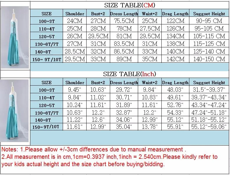 BOTEZAI/платье Эльзы для маленьких девочек, одежда для девочек Карнавальный костюм Эльзы на возраст 3, 4, 5, 6, 7, 8, 10 лет вечерние платья принцессы на Хэллоуин для подростков