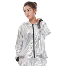 New Fashion Spring Autumn Kids Adults Bomber Coat Women Jazz Loose Hip Hop Stage Silver Performance Top Streetwear Dance Jacket