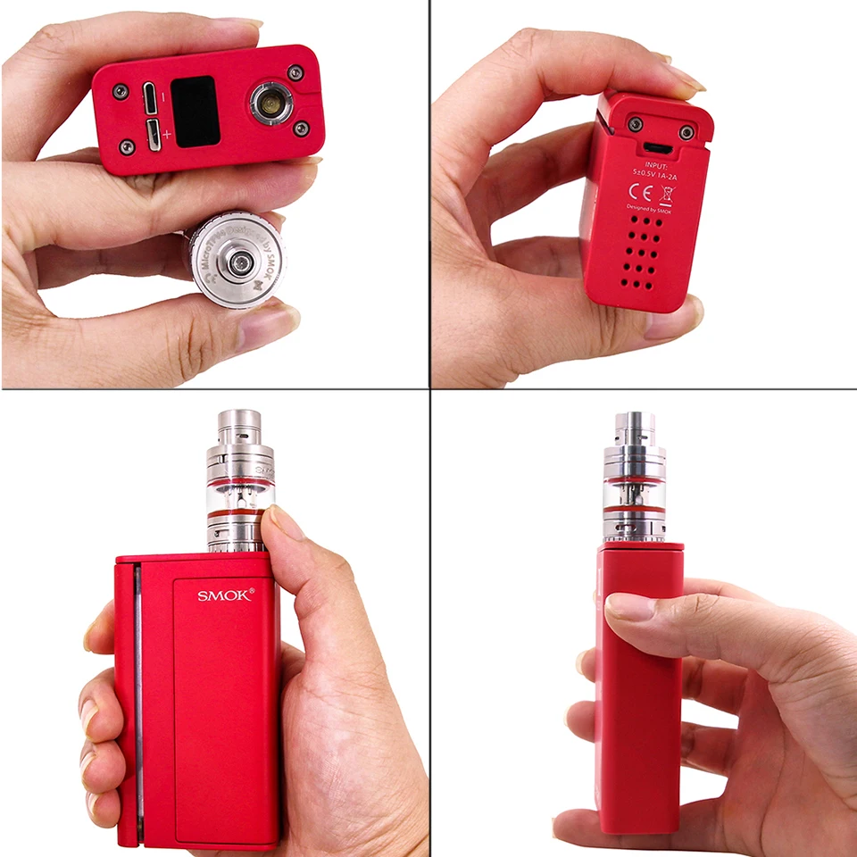 Vape SMOK XCube Mini Kit 75W Box Mod with LED Light for Vaporizer TFV4 Mini / Micro V4 / TFV8 Baby Atomizer E Cigarettes