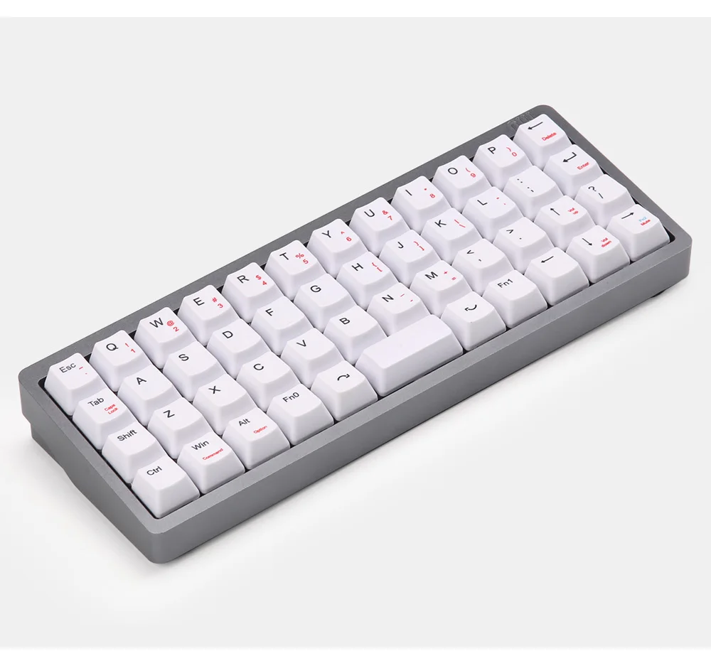 KBDfans NIU 40 Dye-subbed OEM профиль колпачки для 40% макета cherry mx механическая клавиатура