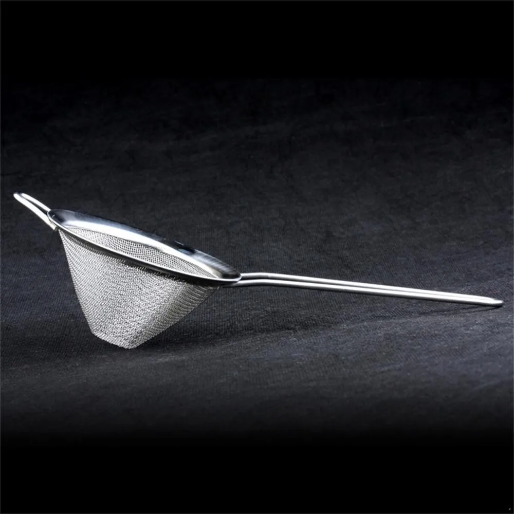 

Funnel Stainless Mesh Conical Strainer Glacon Ice Cube Fliter Colander Funnel Sieve Sifter Gadgets Kitchen Accessories Bar Tool