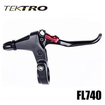 164 g/paia Alluminio Forgiato Leva del freno TEKTRO Leva FL740 Racer Road Bike 3 Freno A Leva Con Pinza Canti di Barretta Rapidfire Shifter