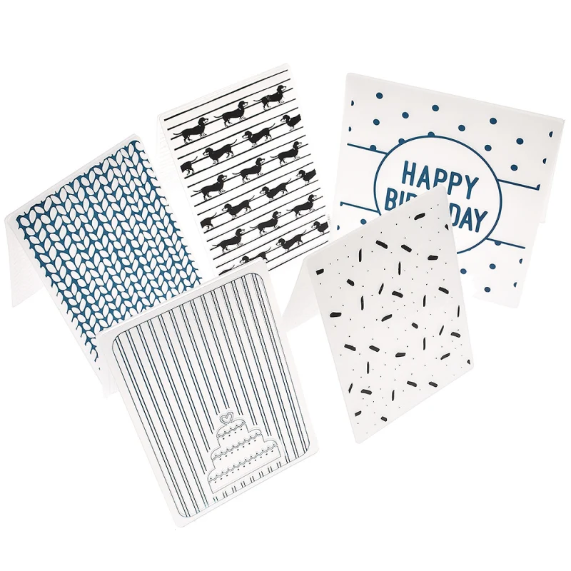 

Plastic Embossing Folders Stencil Template Scrapbooking Paper Card DIY Crafts Decoration