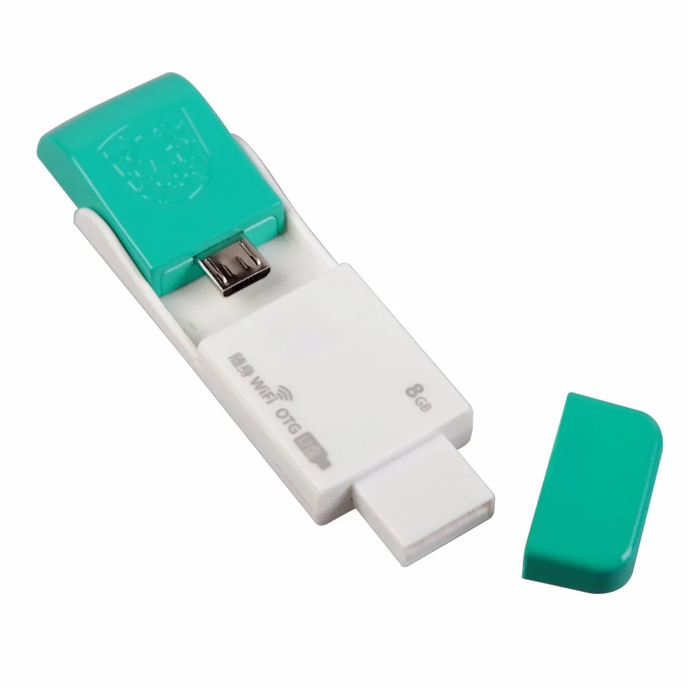 

4 in 1 Driver Free Android OTG USB Flash Drive 8G U disk Wireless Soft AP 150Mbps Wifi USB Adapter for Desktop