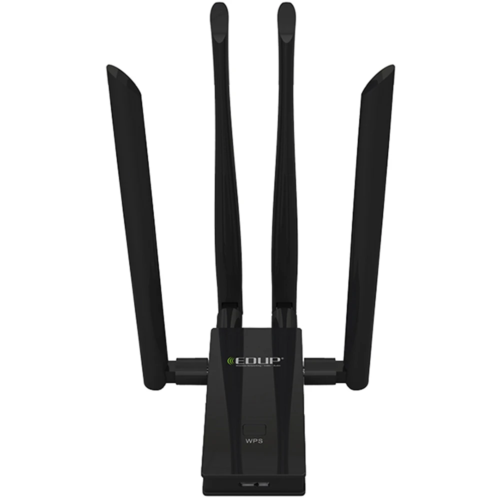 

EDUP WiFi USB Adapter High speed 1900mbps 802.11ac 2.4/5.8GHz Wireless USB WiFi Adapter USB 3.0 Ethernet Card for PC