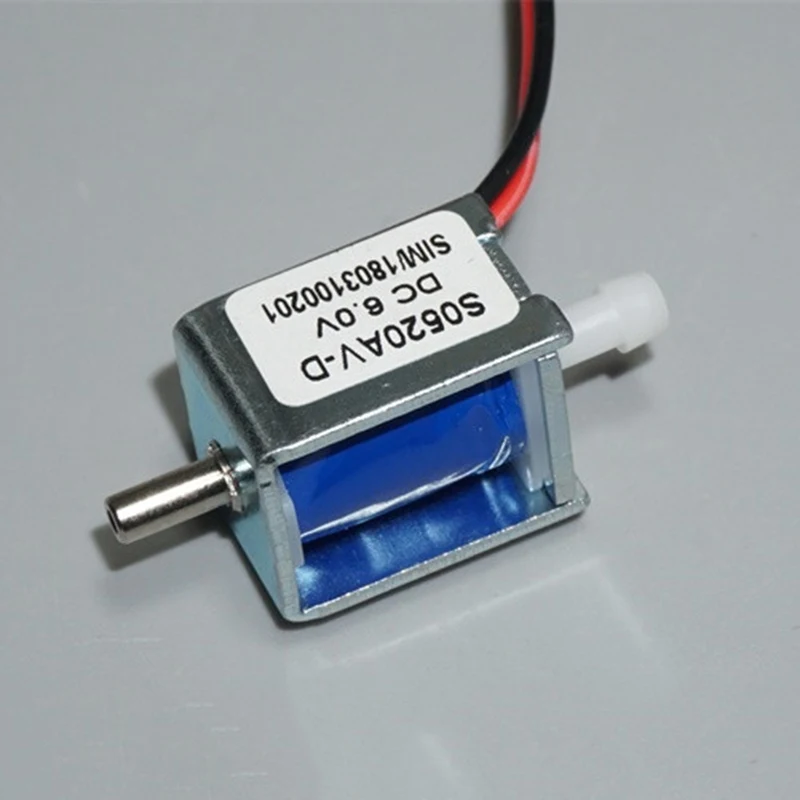 DC 6v 2-way Mini Electric Solenoid Valve Normally Closed F Air Gas Control Valve 
