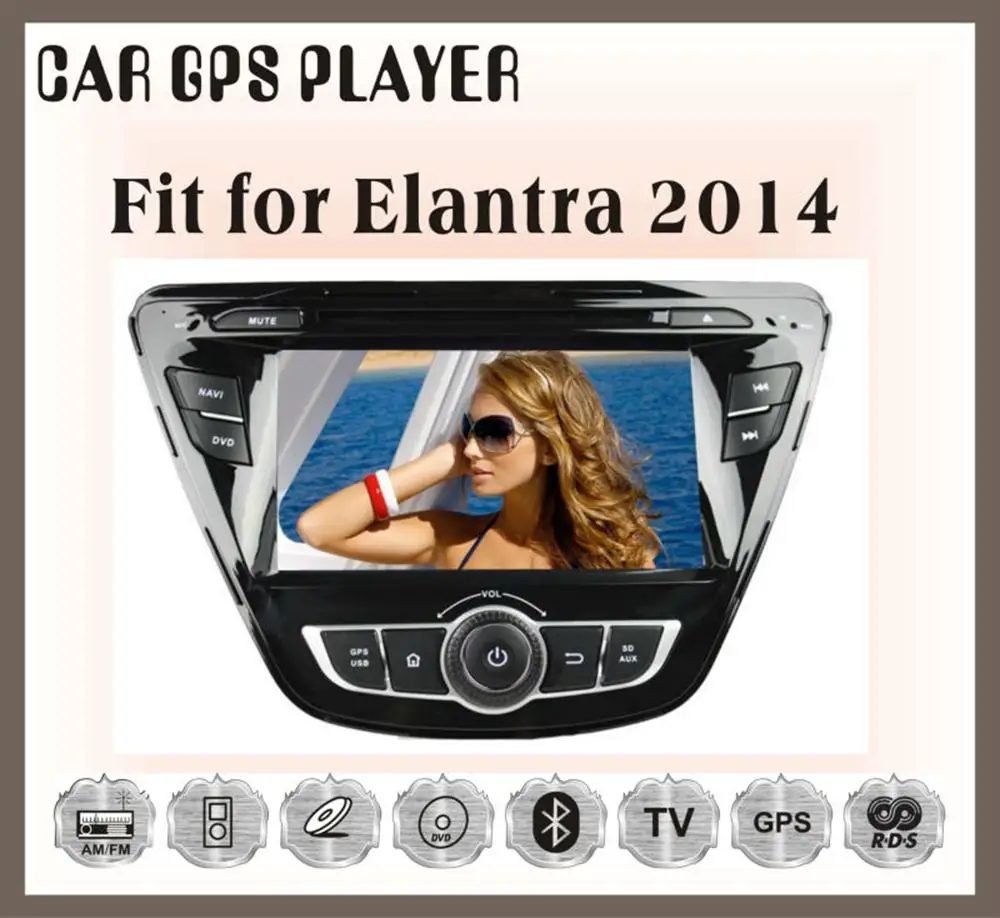 Clearance 7" indash Car DVD player with GPS(optional),Audio Radio stereo,USB/SD,AUX,BT/TV,car multimedia headunit for Hyundai Elantra 2014 0 Clearance 7" indash Car DVD player with GPS(optional),Audio Radio stereo,USB/SD,AUX,BT/TV,car multimedia headunit for Hyundai Elantra 2014 0